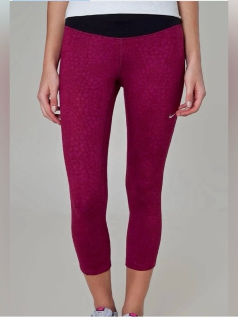 Nike Epic Printed Cropped Performance Leggings Size M